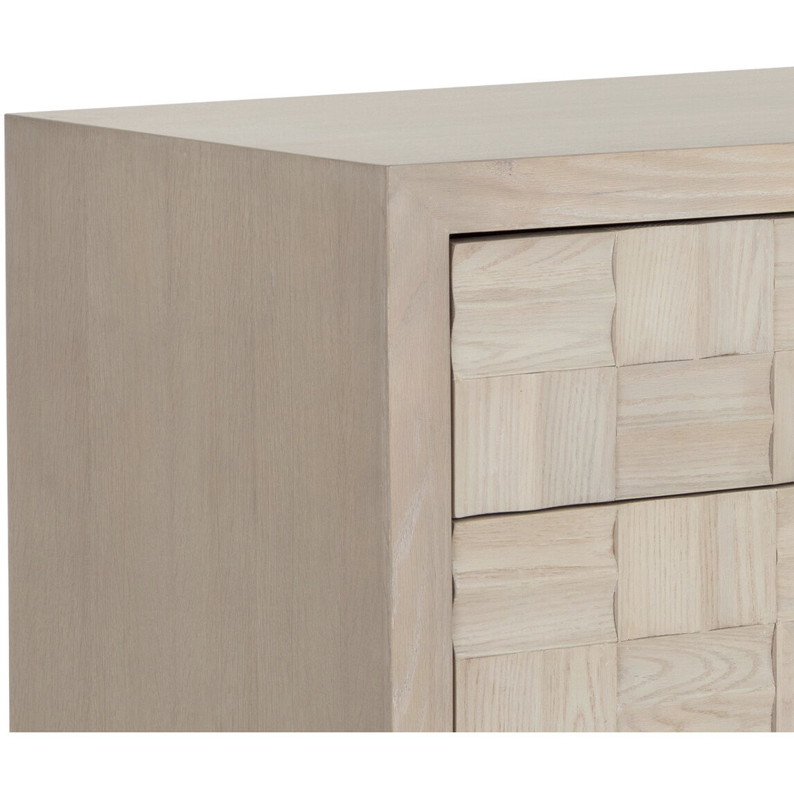 Akava Light Wash / Gold Dresser